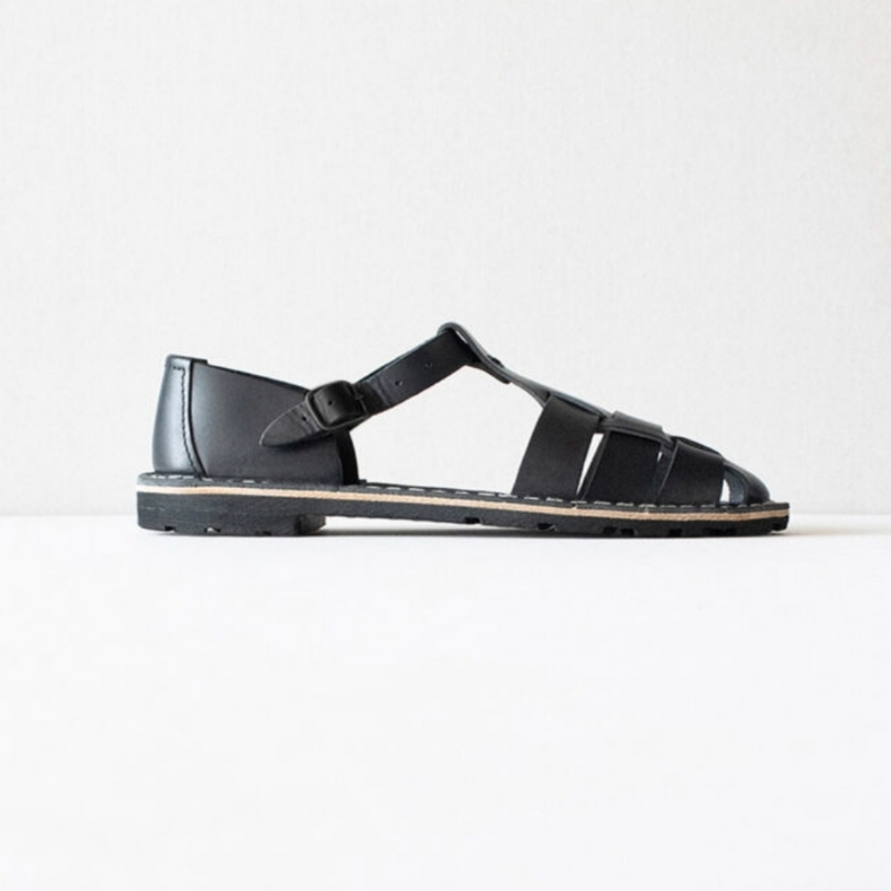 Artisan Fisherman Leather Sandals - Picture 2 of 9